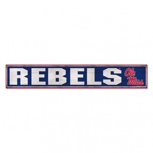 image of: Rebels Wood Sign 6in x 36in