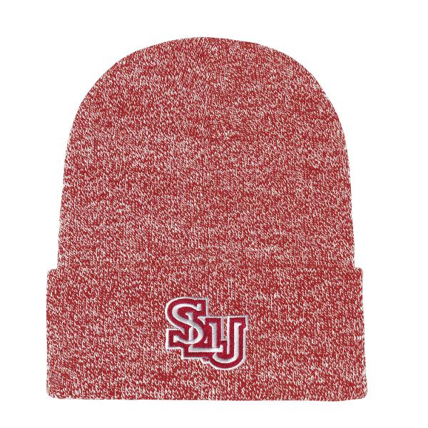 Logofit Red Marled Knit Beanie Hat; $21.95