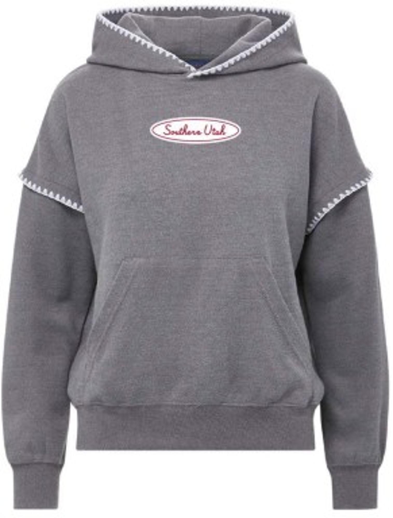 Product image 1 of 1 for MV SPORT WOMENS TEEGAN HOOD GRAY SOUTHERN UTAH OVAL PATCH