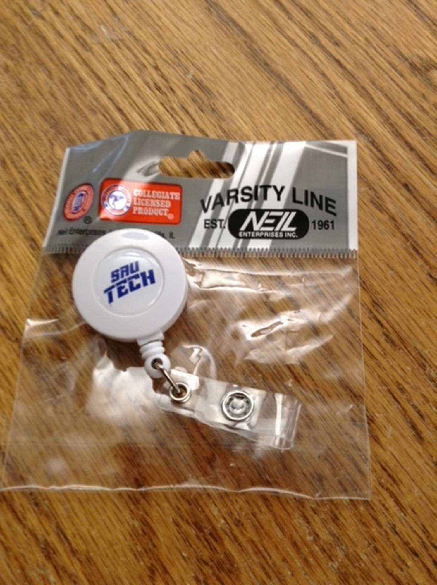 image of: White Badge Reel