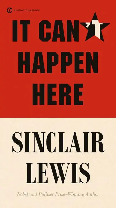 Cover image for IT CAN'T HAPPEN HERE