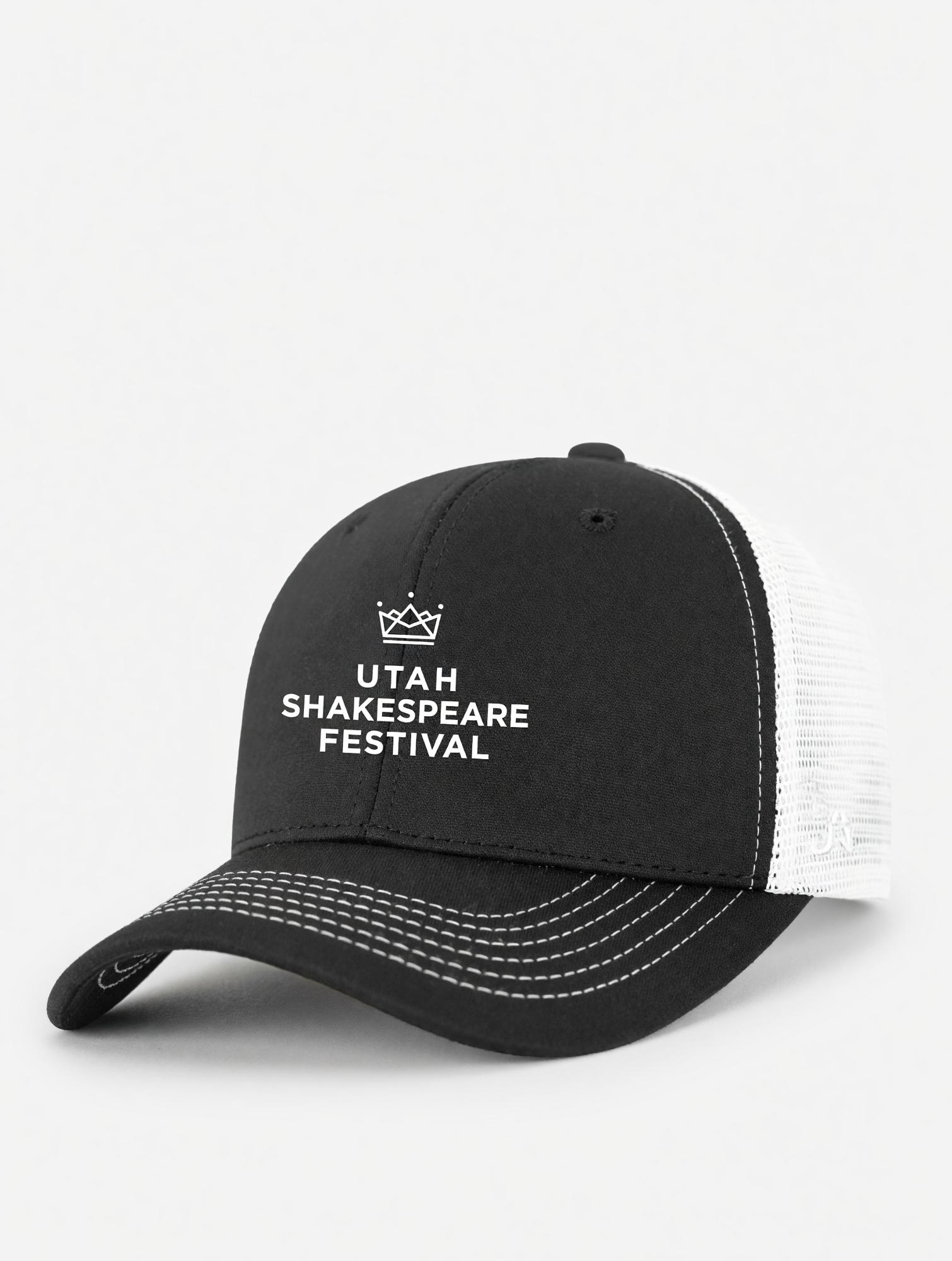 Utah Shakespeare Festival Black Trucker Hat
