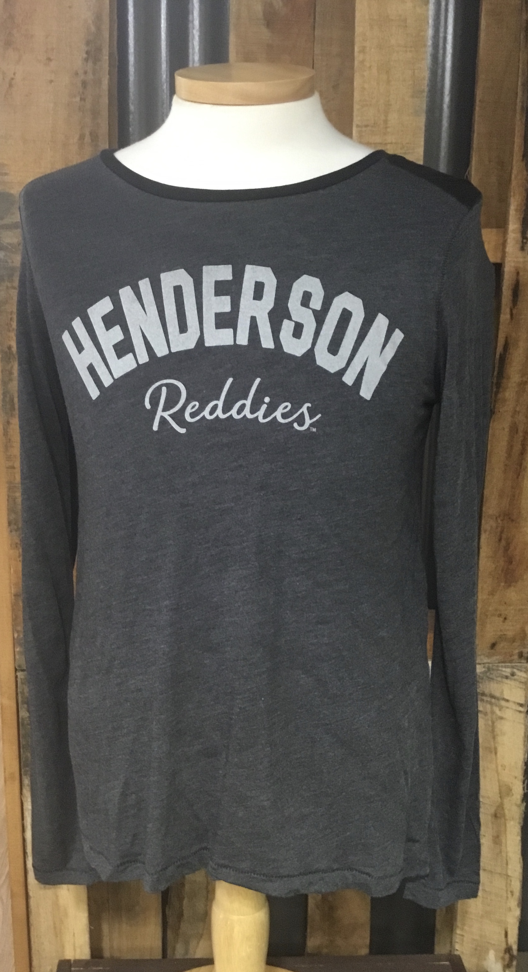image of: Henderson State Backflip Long Sleeve Tee