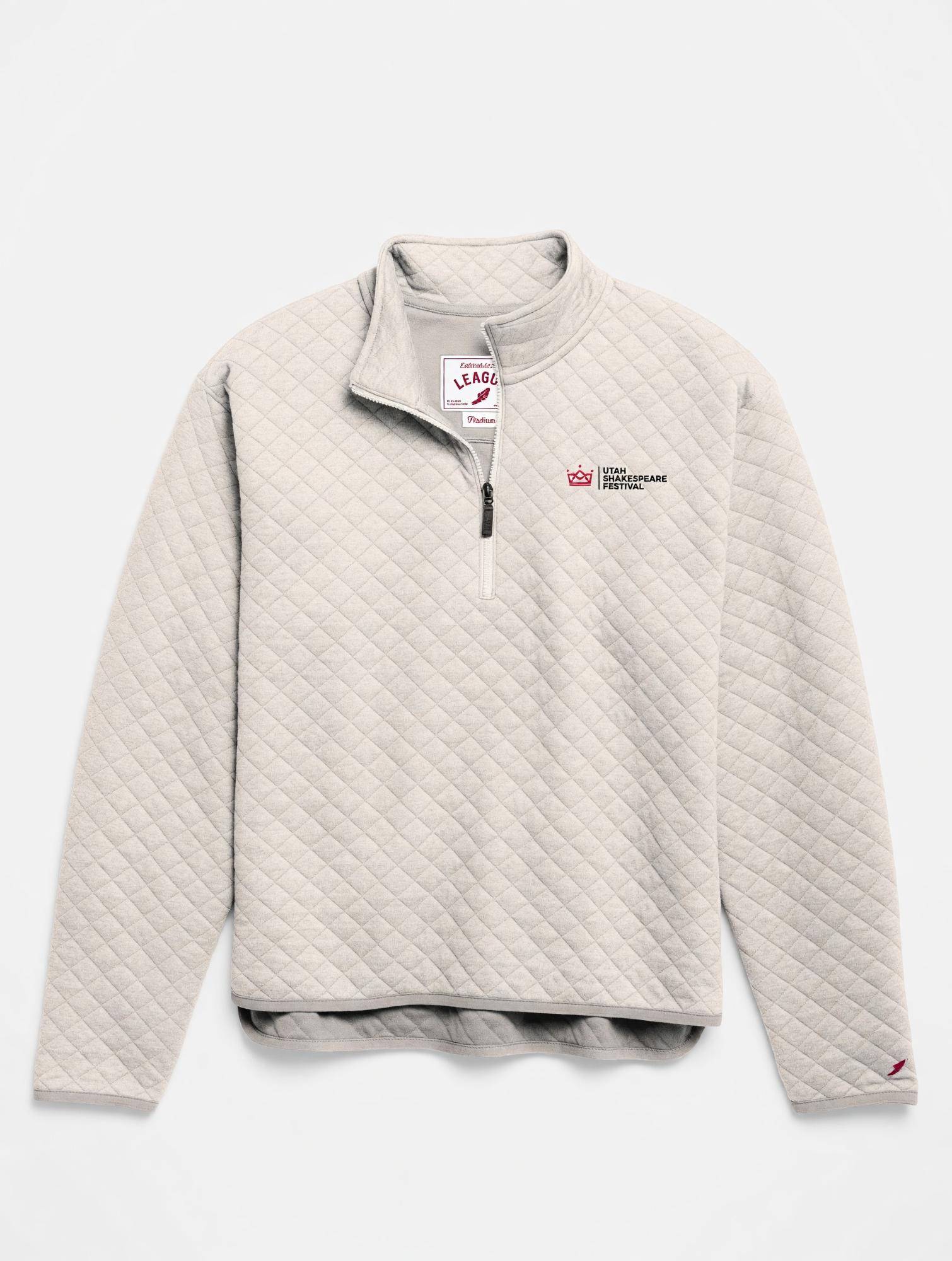 Product image 2 of 2 for Utah Shakespeare Festival Quilted 1/4 Zip Pullover Jacket