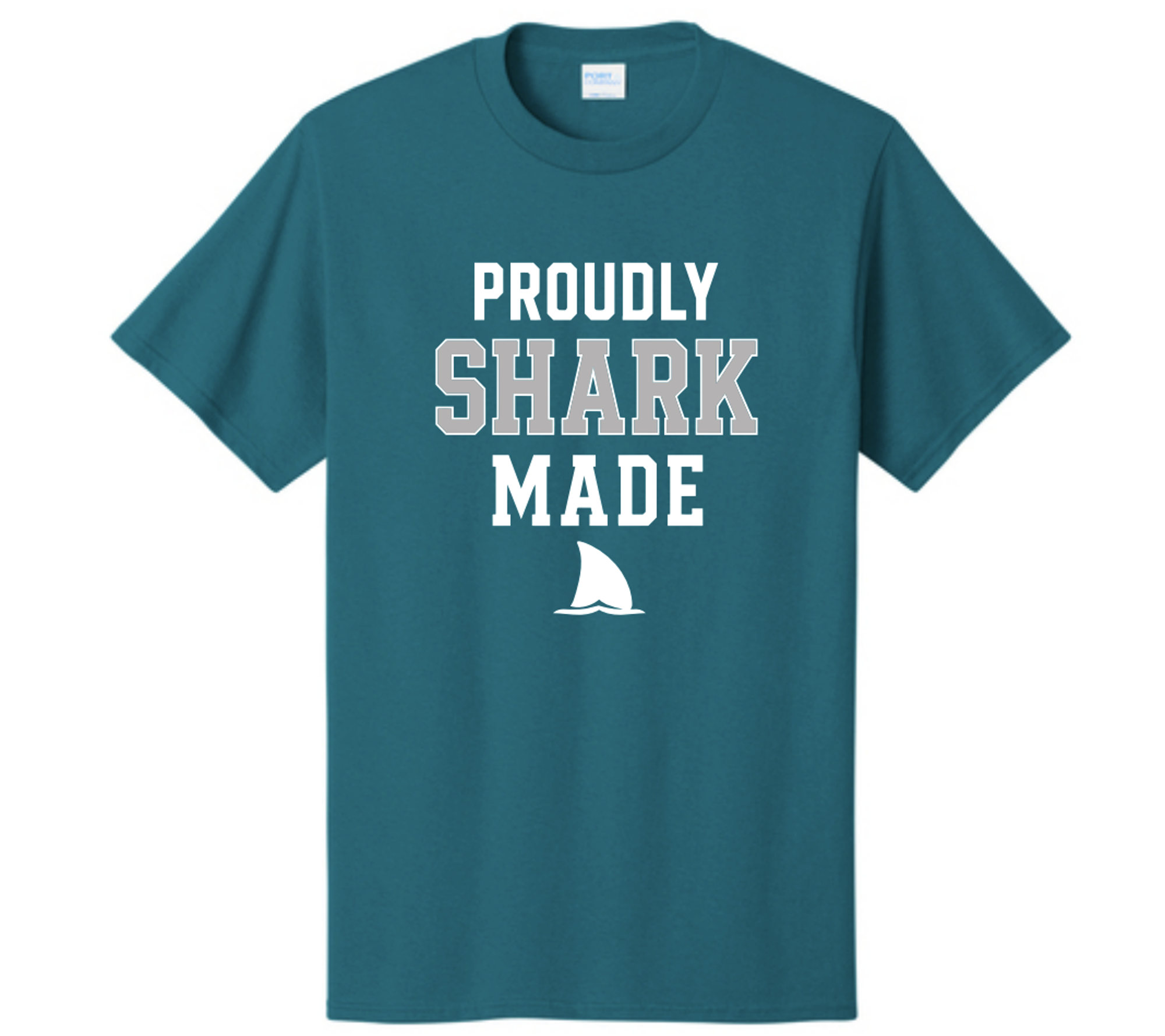 Product image 1 of 1 for Southeast Arkansas College Proudly Shark Made Short Sleeve Tee