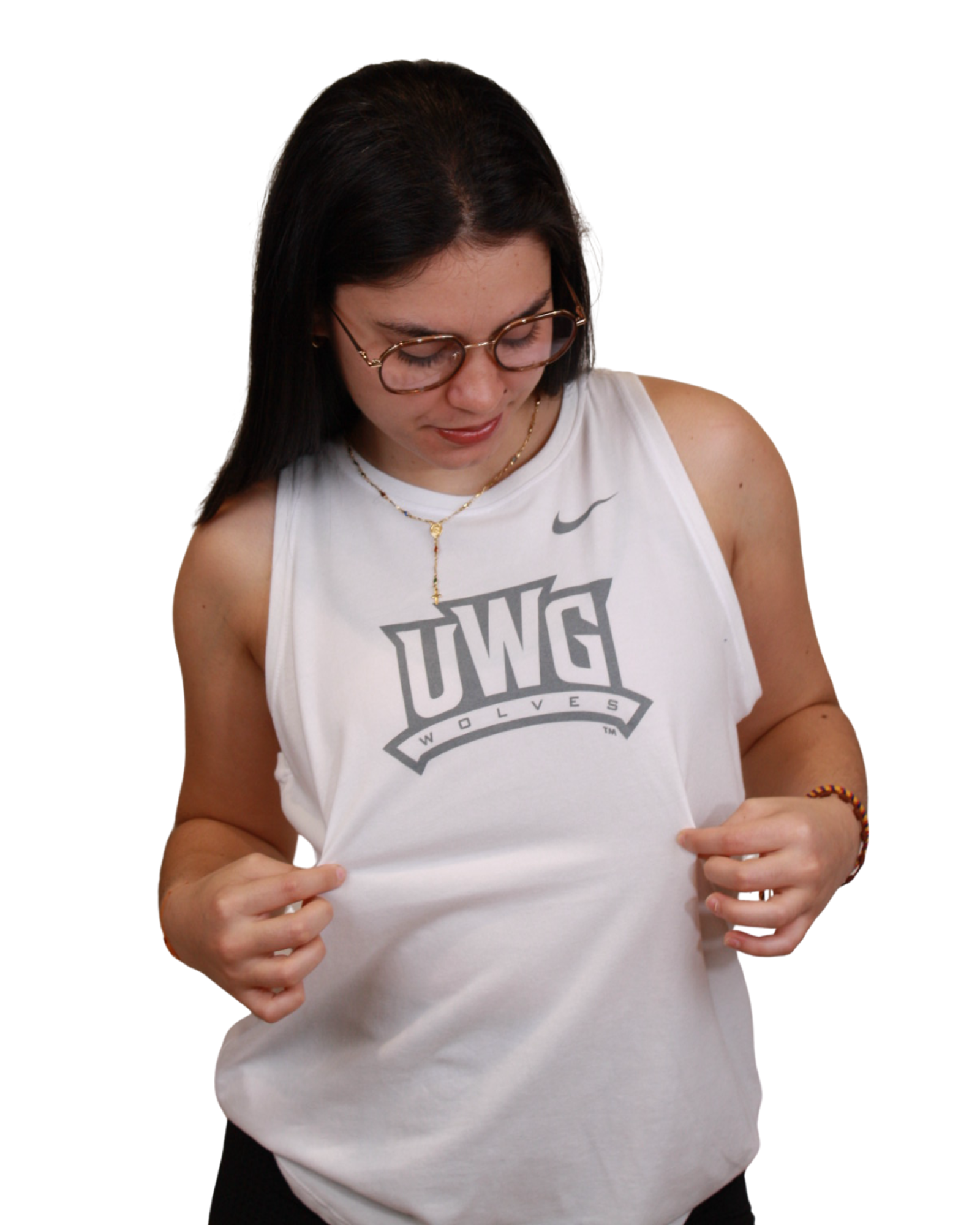 Product image 1 of 2 for ATHLETICS LOGO NIKE DRI-FIT COTTON TOMBOY TANK