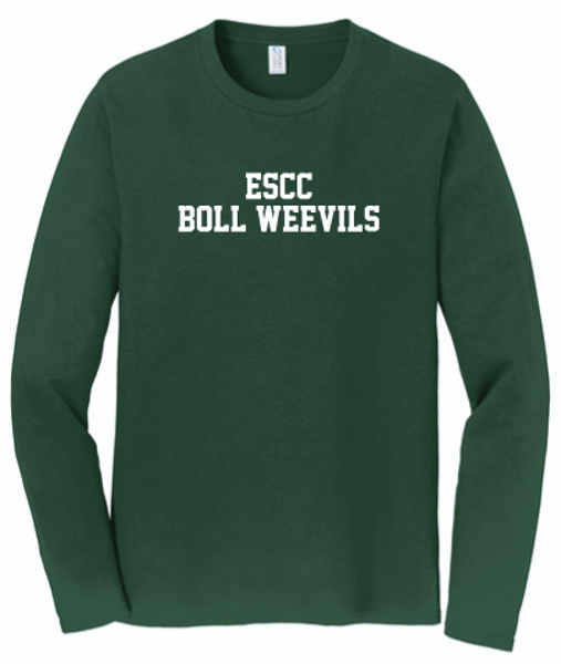 ESCC Boll Weevils Fan Favorite Long Sleeve Tee; $23.99