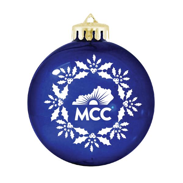 KMCC XMAS RND ORNAMENT; $9.99
