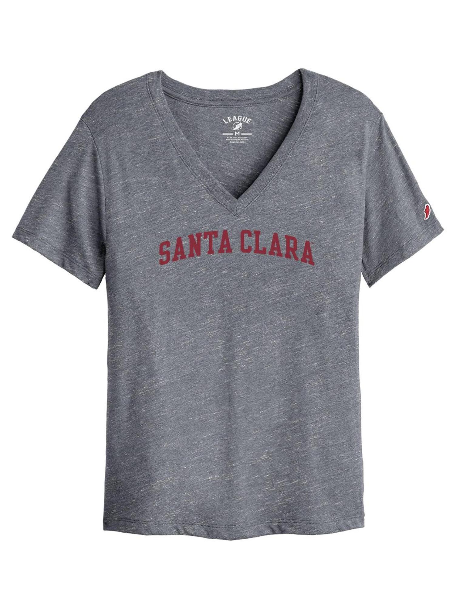 Product image 2 of 4 for Santa Clara Broncos Women's Intramural Boyfriend V-Neck Short Sleeve Tee