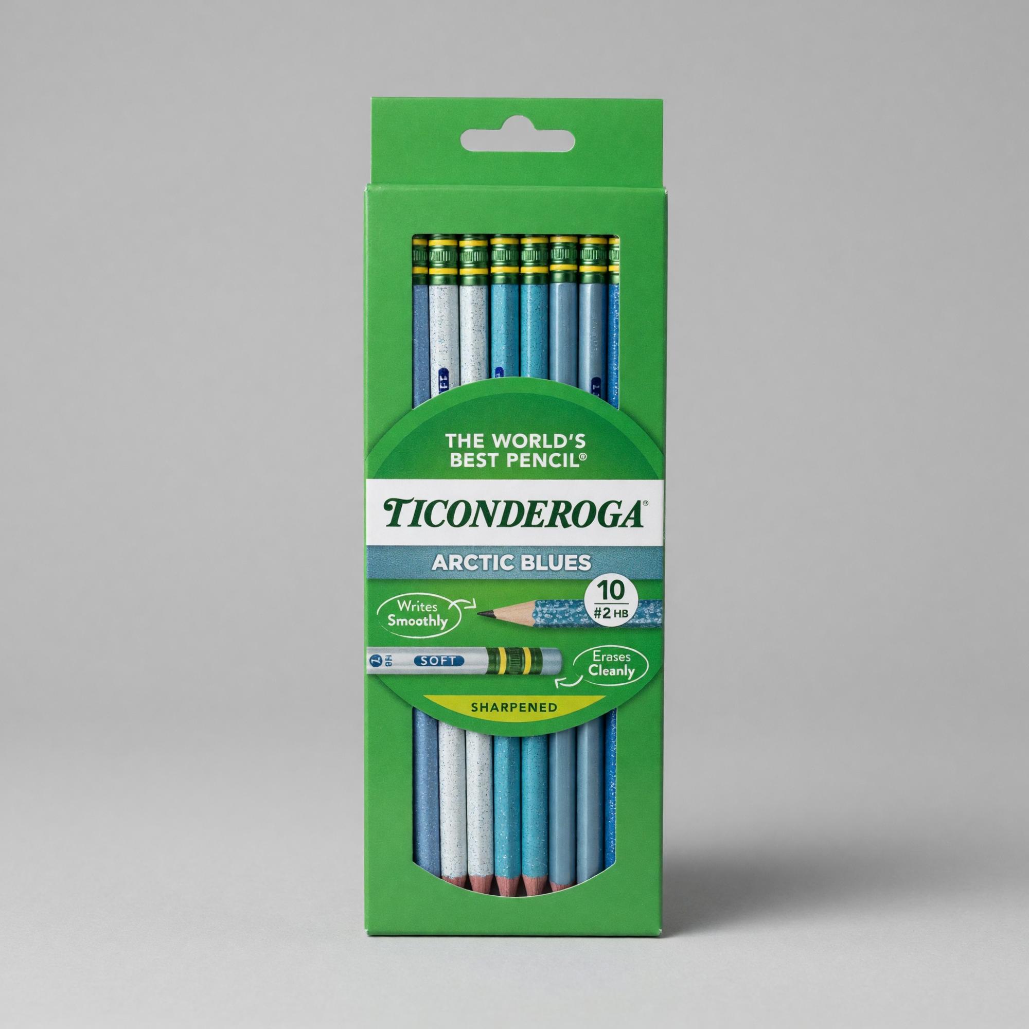 Product image 1 of 1 for PENCIL Ticonderoga #2 Arctic Blue 10 pk