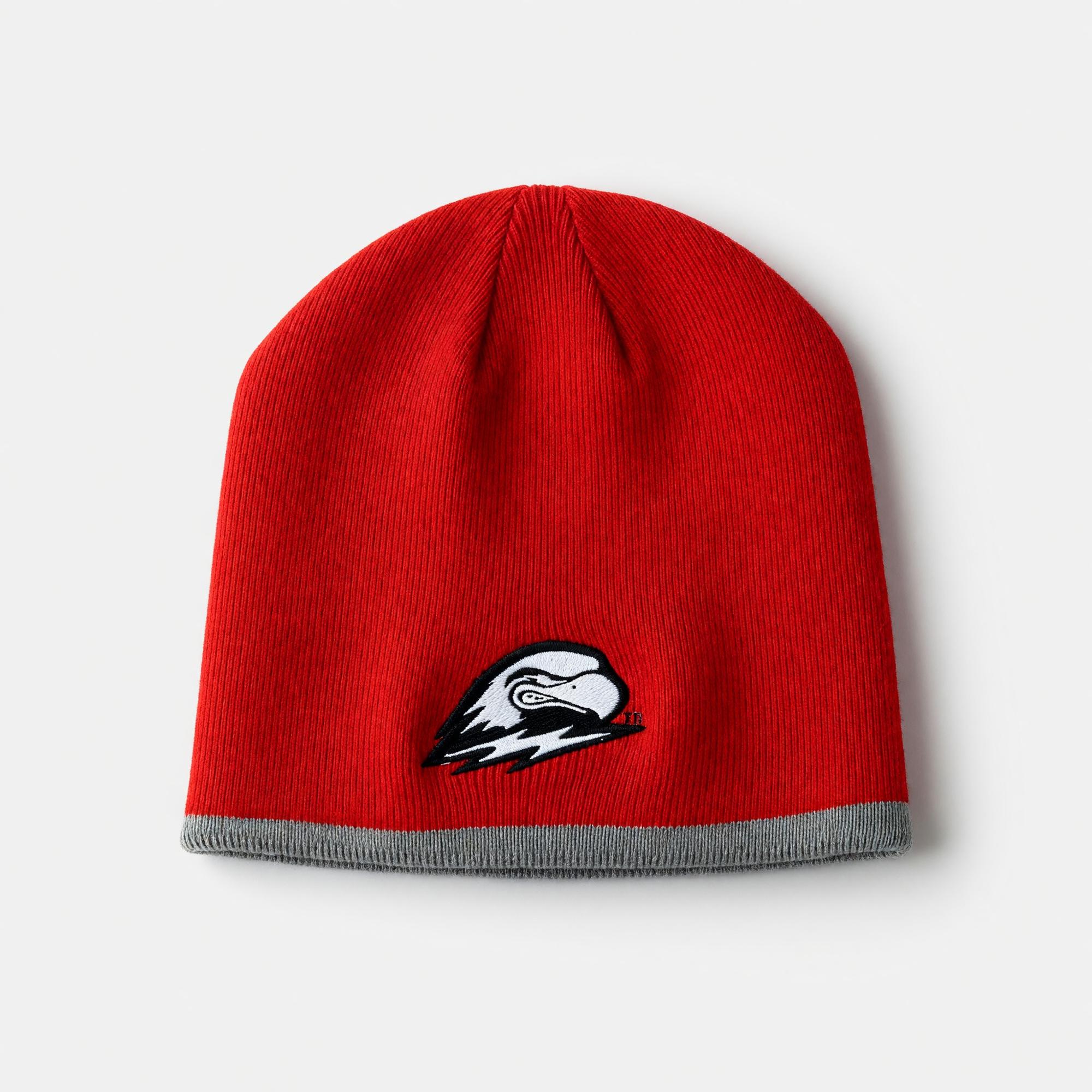 Product image 1 of 1 for SUU T-Birds Beanie – Red/Gray