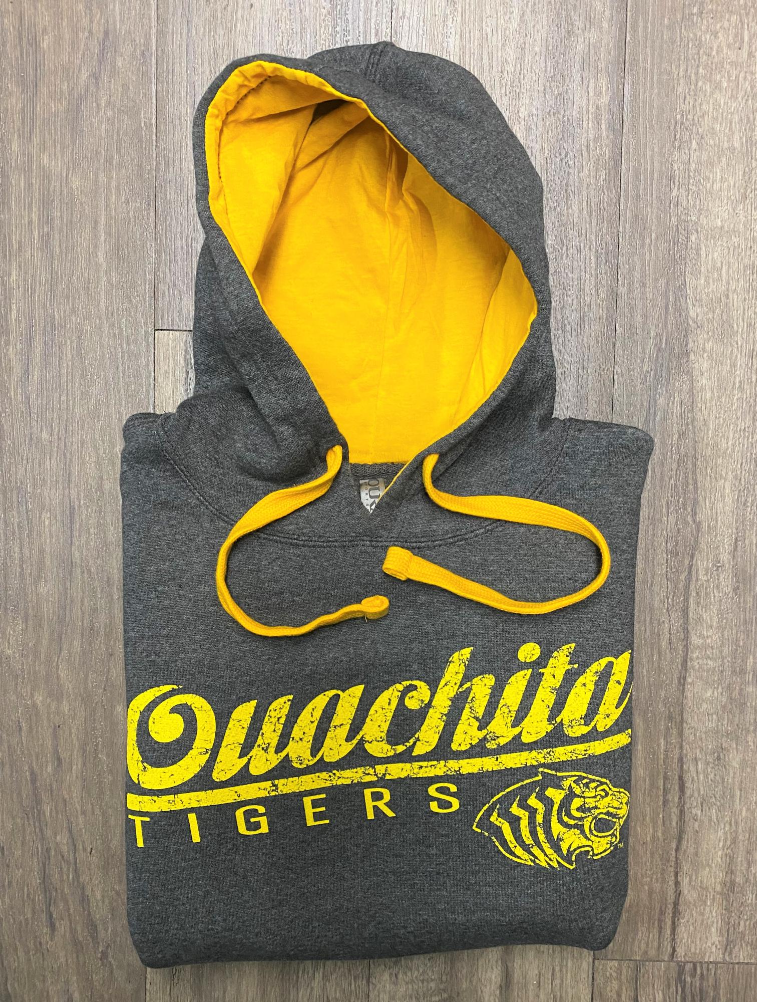 image of: OUACHITA TIGERS BENCHMARK COLORBLOCK HOOD