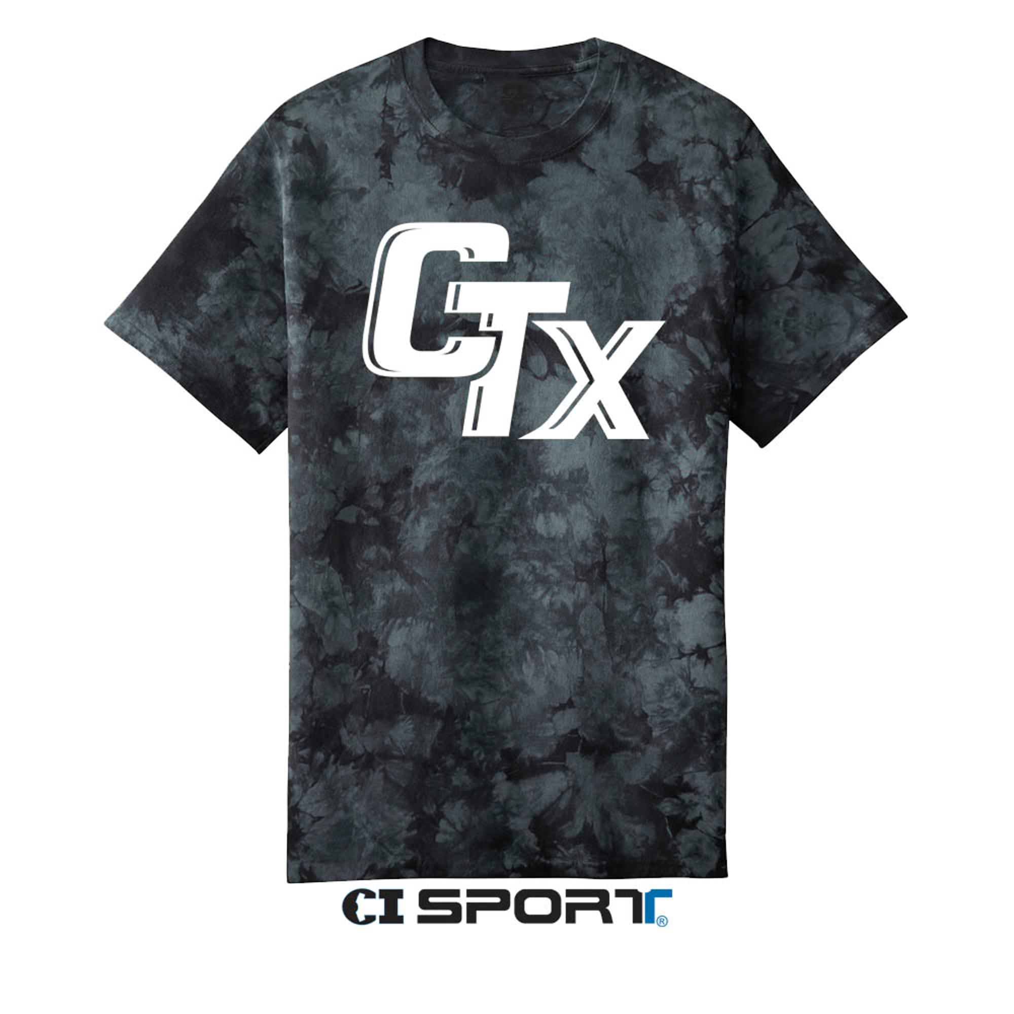image of: CTX Tie-Dye Tee in Black