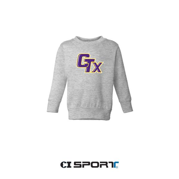 Toddler CTX Crewneck Sweater Gray; $24.99
