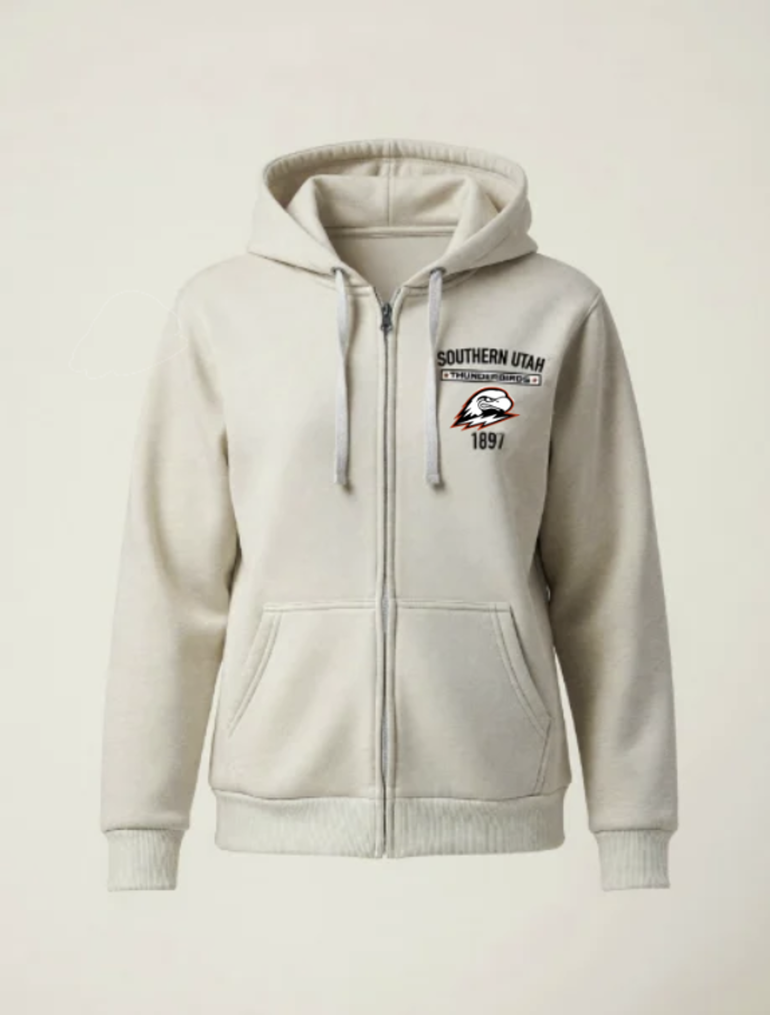 Product image 1 of 2 for CI Sport Women’s Heather Thunderbirds 1897 Full Zip Jacket