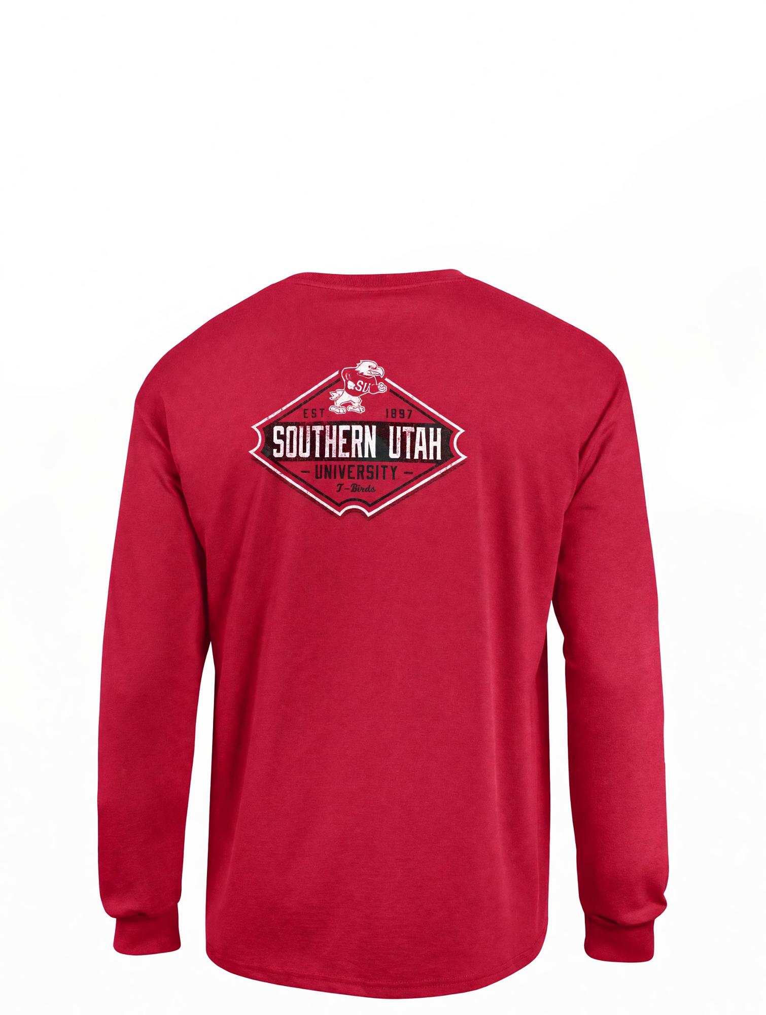 Product image 2 of 2 for Champion Long-Sleeve Tee – Red