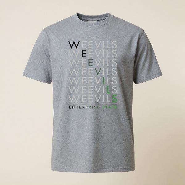 Weevils Enterprise State Coastal Color Tee; $24.99