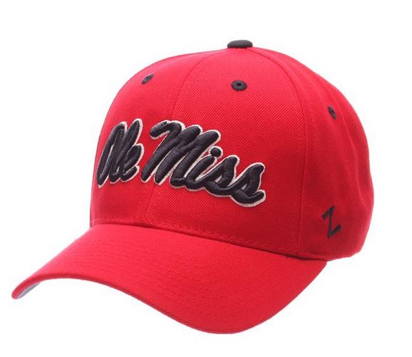 image of: Ole Miss Script ZClassic Competitor Snapback Red