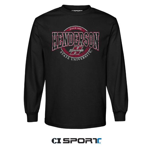 Henderson State University Shoveler Long Sleeve Tee; $34.99