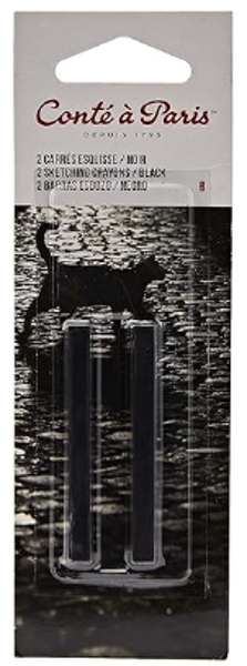 Black Conte Crayons (2 pack); $4.99