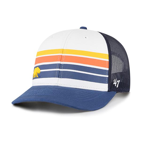 U.C. Berkeley Cal Oski Embroidered MVP Adjustable Hat in Navy Blue | Men's by 47 Brand