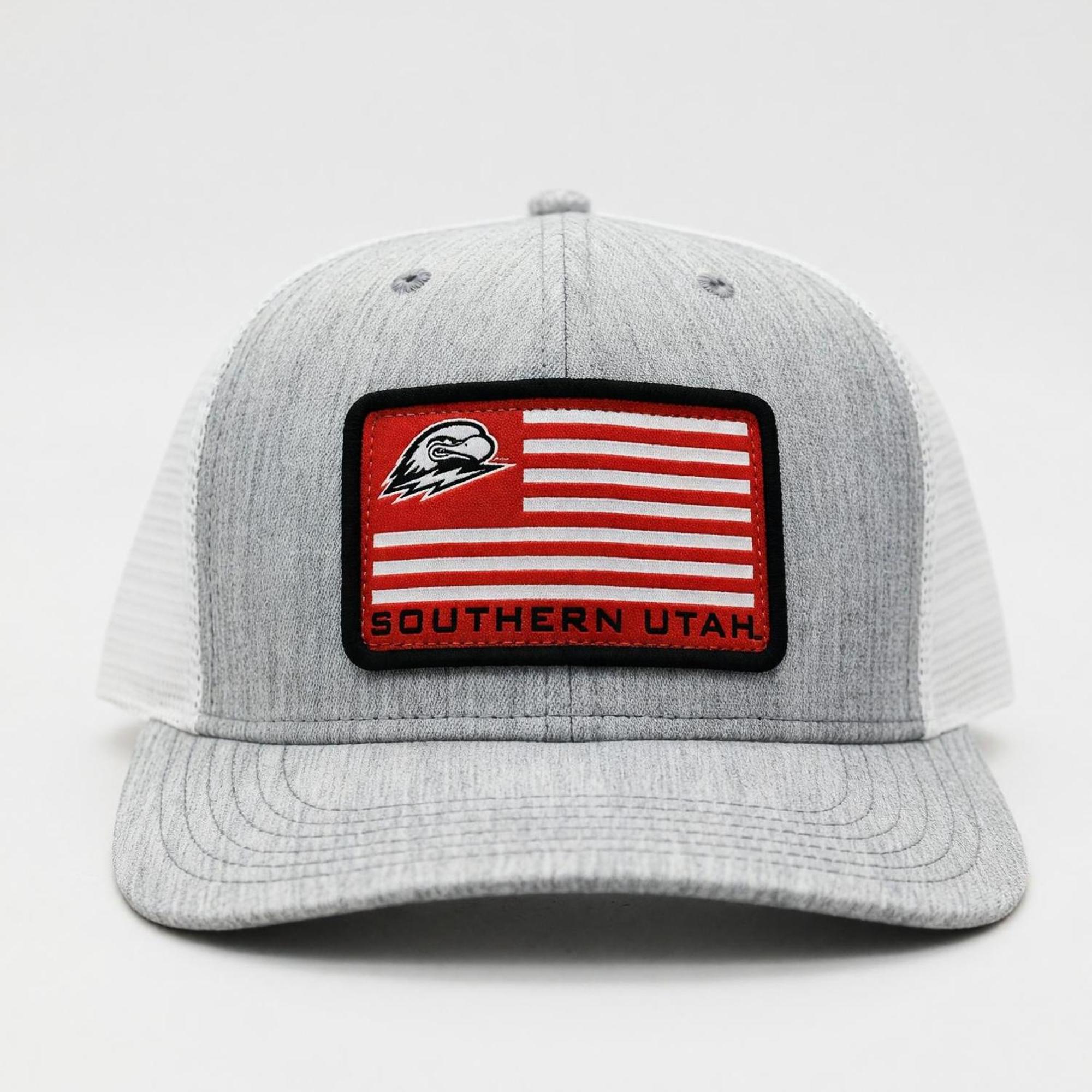 Product image 1 of 1 for Legacy Gray SUU Flag Snapback