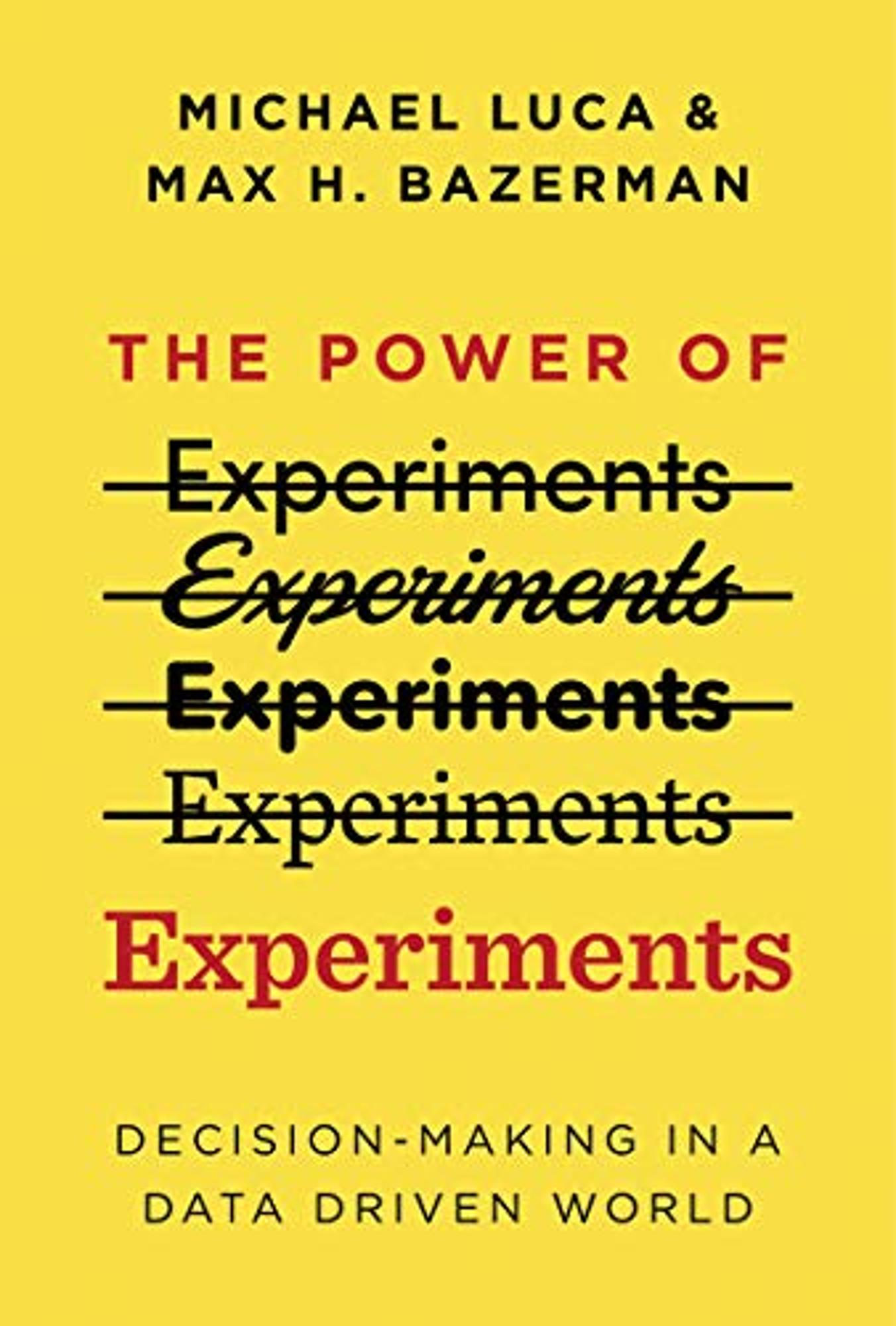 Cover image for POWER OF EXPERIMENTS