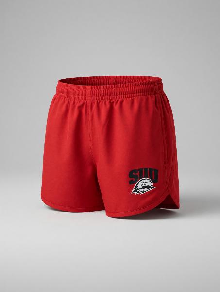 Colosseum Women Shorts Red SUU Thor High Waist; $40.00
