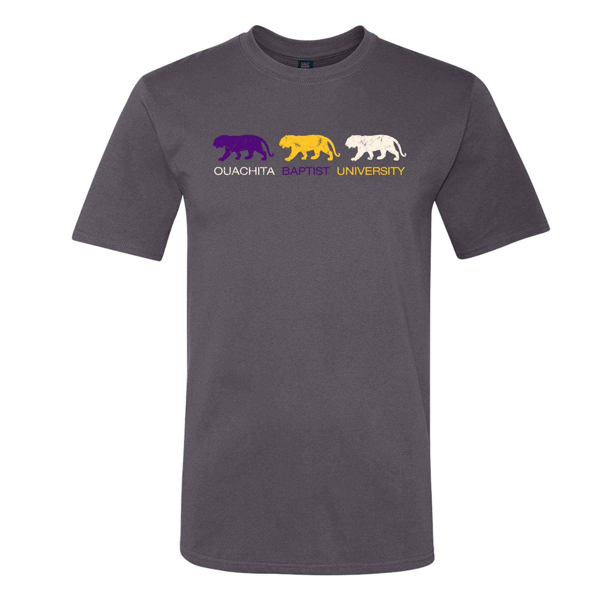 image of: OBU Walking Tiger Short Sleeve Tee