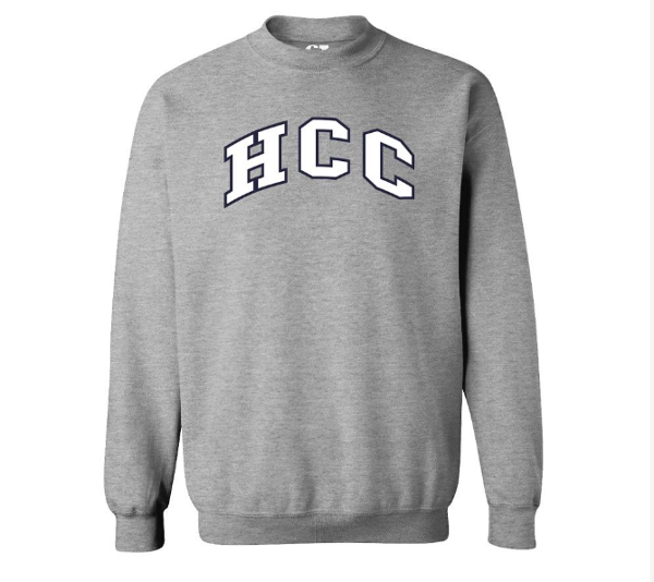 KHCC LS HTR GRY HCC LOGO SCRIPT; $54.99