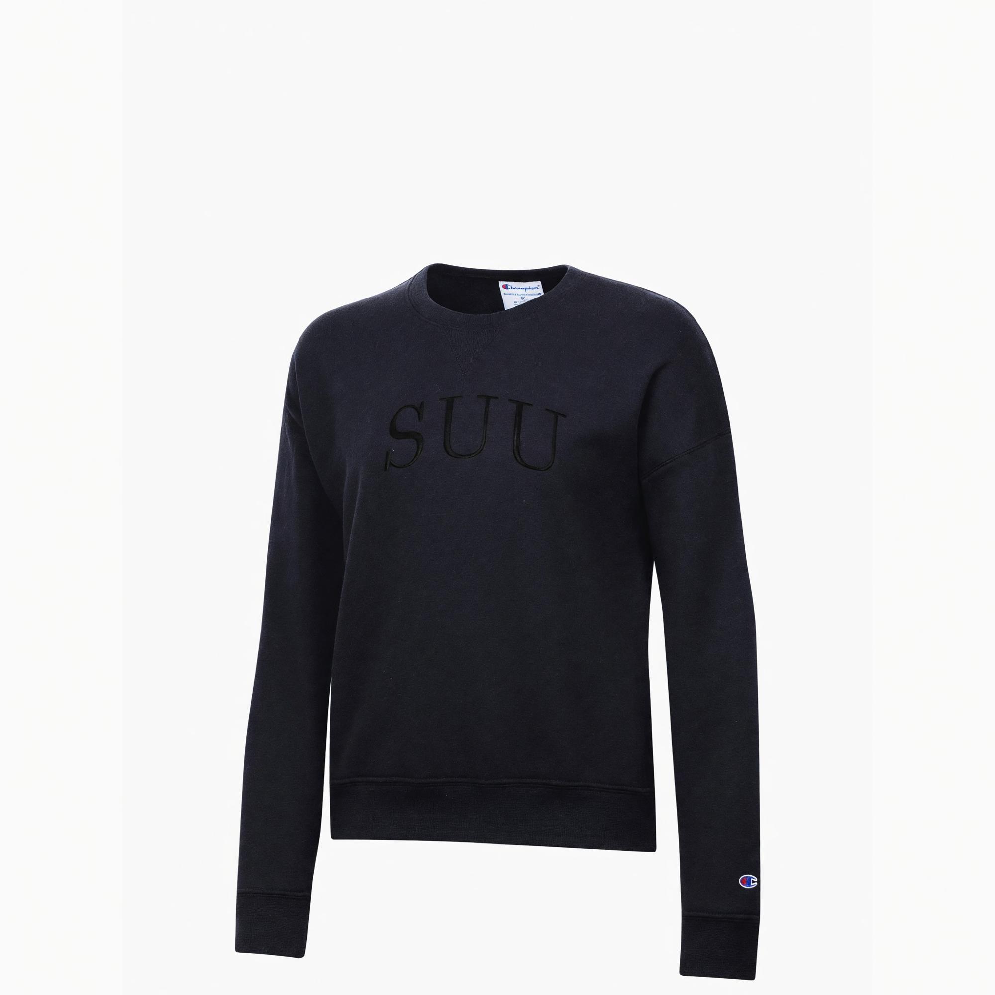 Product image 1 of 2 for Women's Fleece Crew Black SUU
