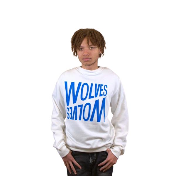 Wolves Upside Down Crew; $19.99