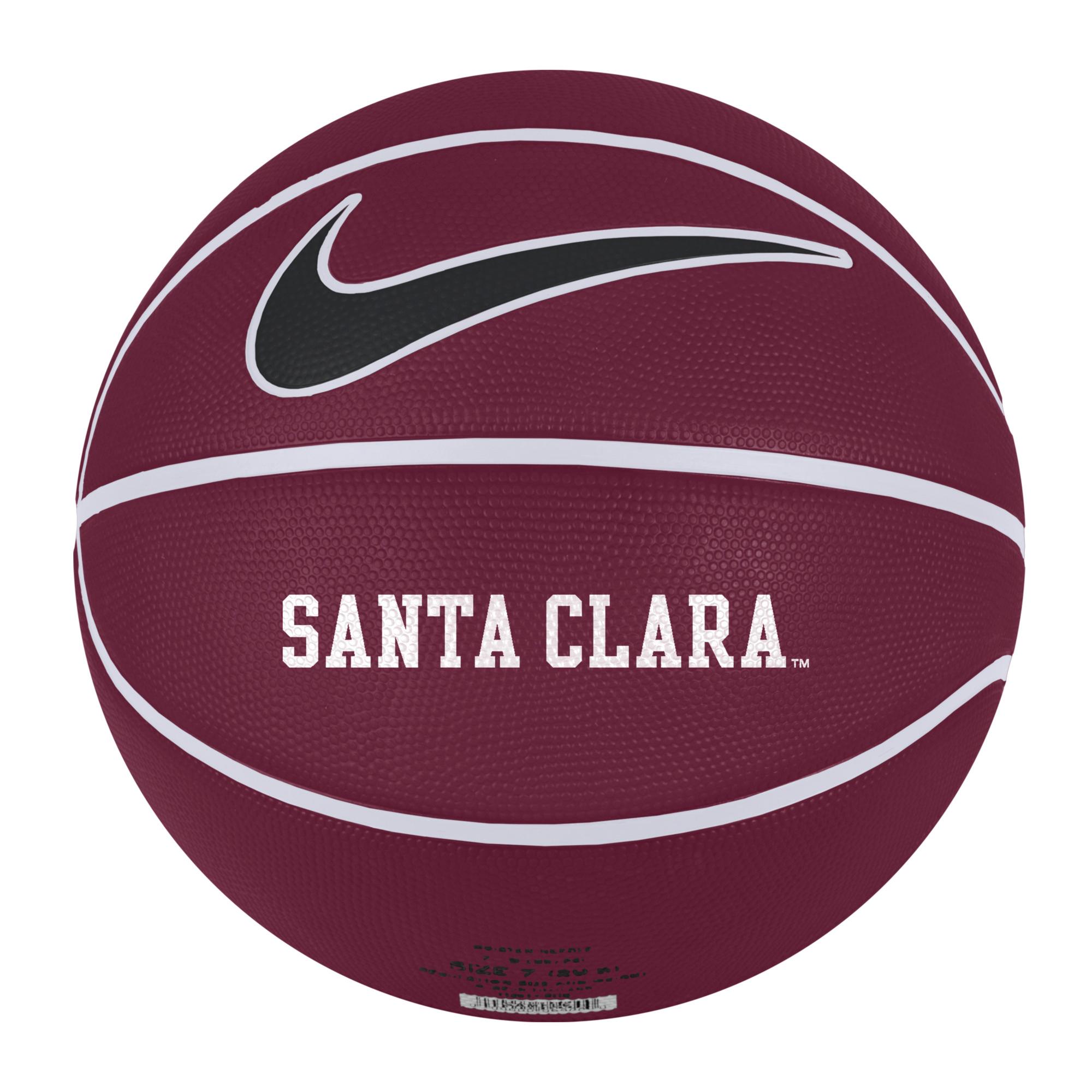 Product image 1 of 2 for Santa Clara Broncos Nike Full Size Rubber Basketball, Maroon