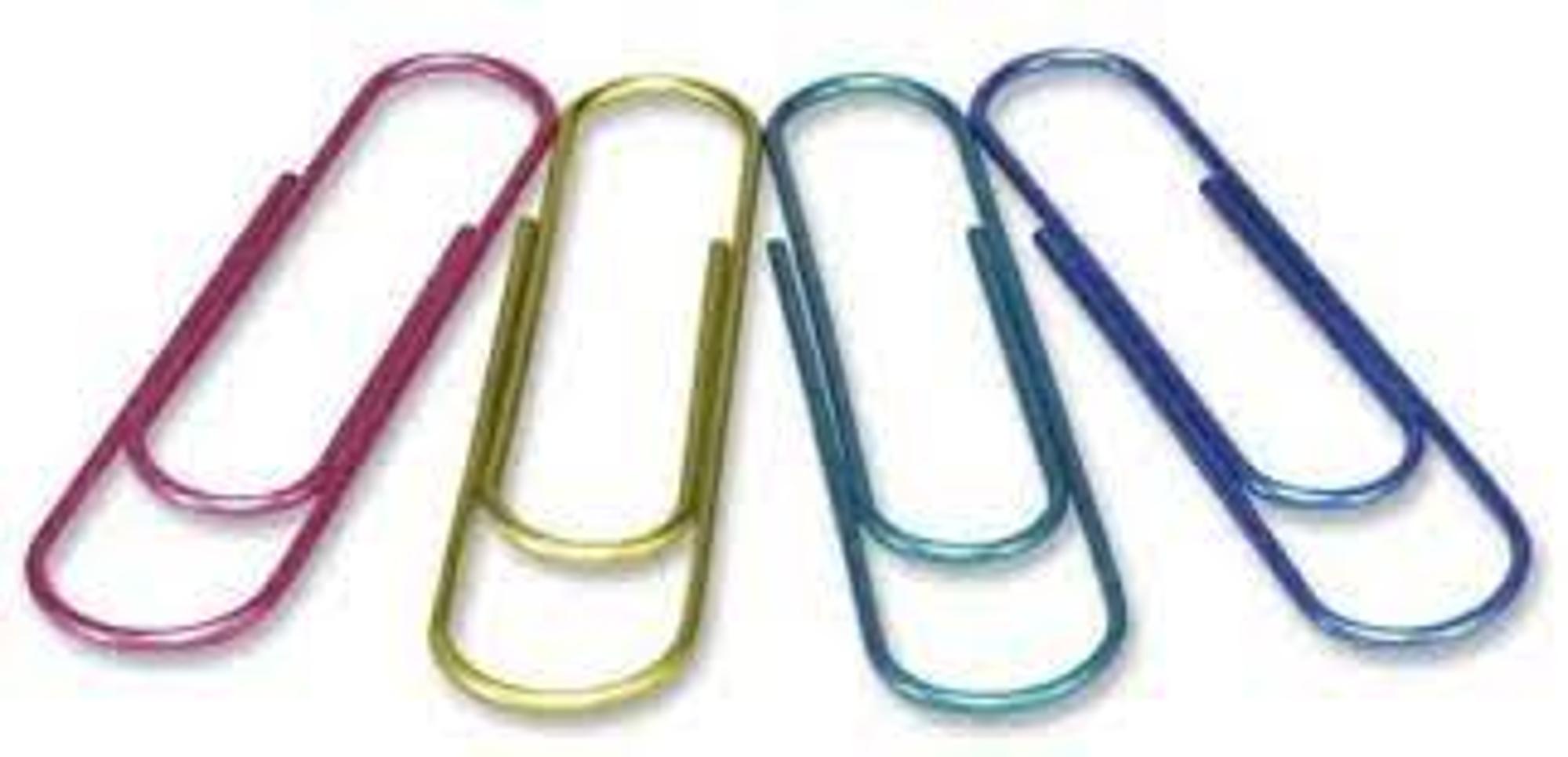 image of: Baumgartens Giant Paper Clip