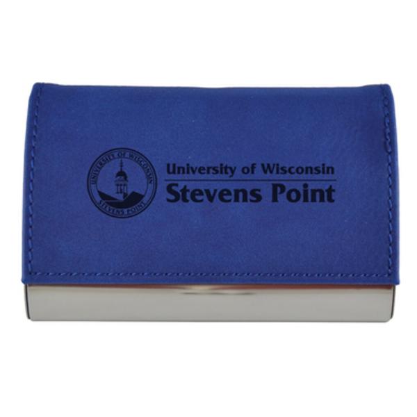 University of Wisconsin Stevens Point Leather Card Holder; $14.98