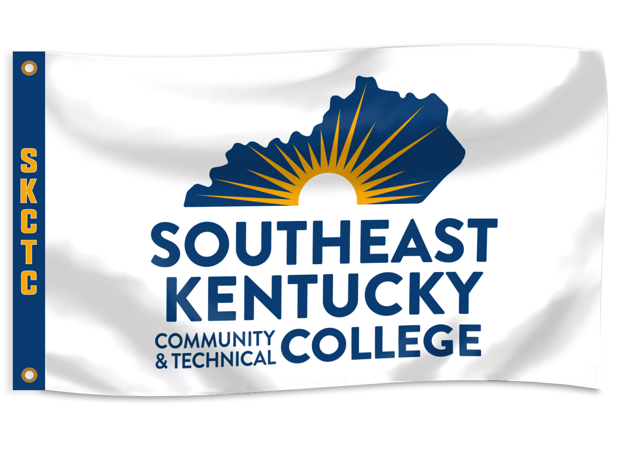 Product image 2 of 2 for KSEKY 3'x5' FLAG SUBLIMATED WHITE