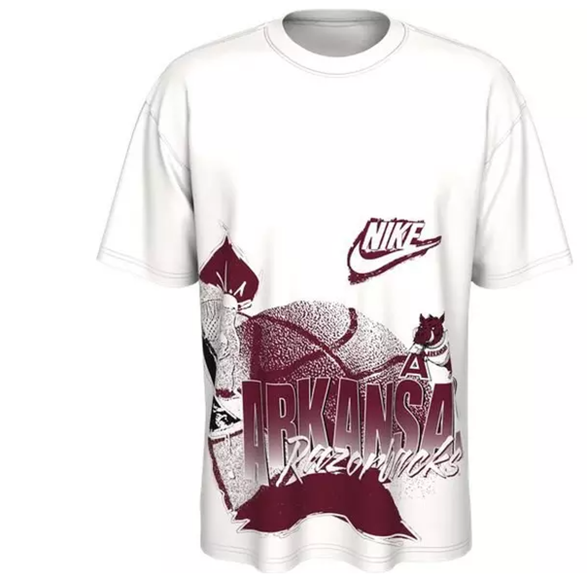 image of: Arkansas Razorbacks Nike Max90 Short Sleeve Tee