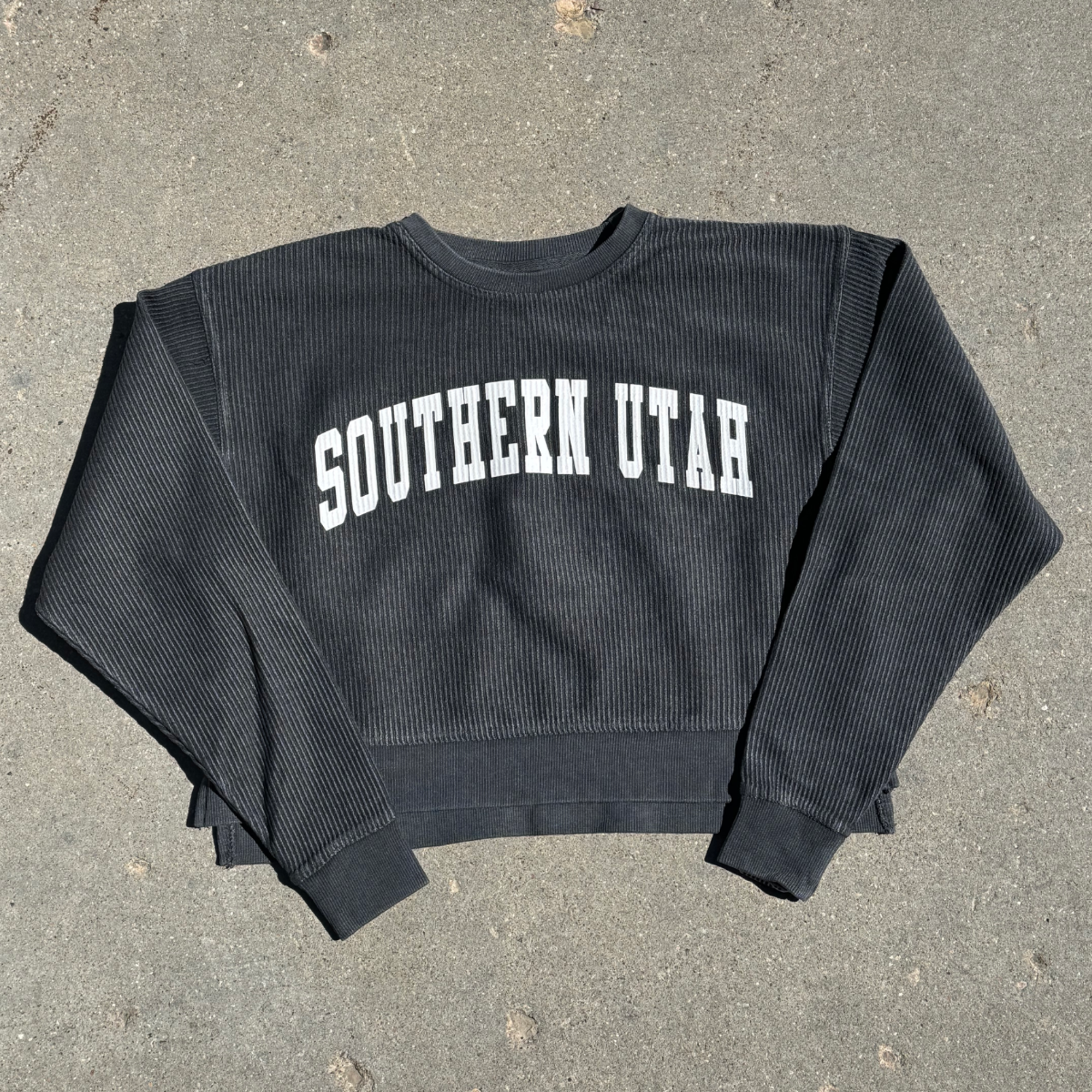 Product image 1 of 2 for CROPPED CORDUROY SOUTHERN UTAH CREW