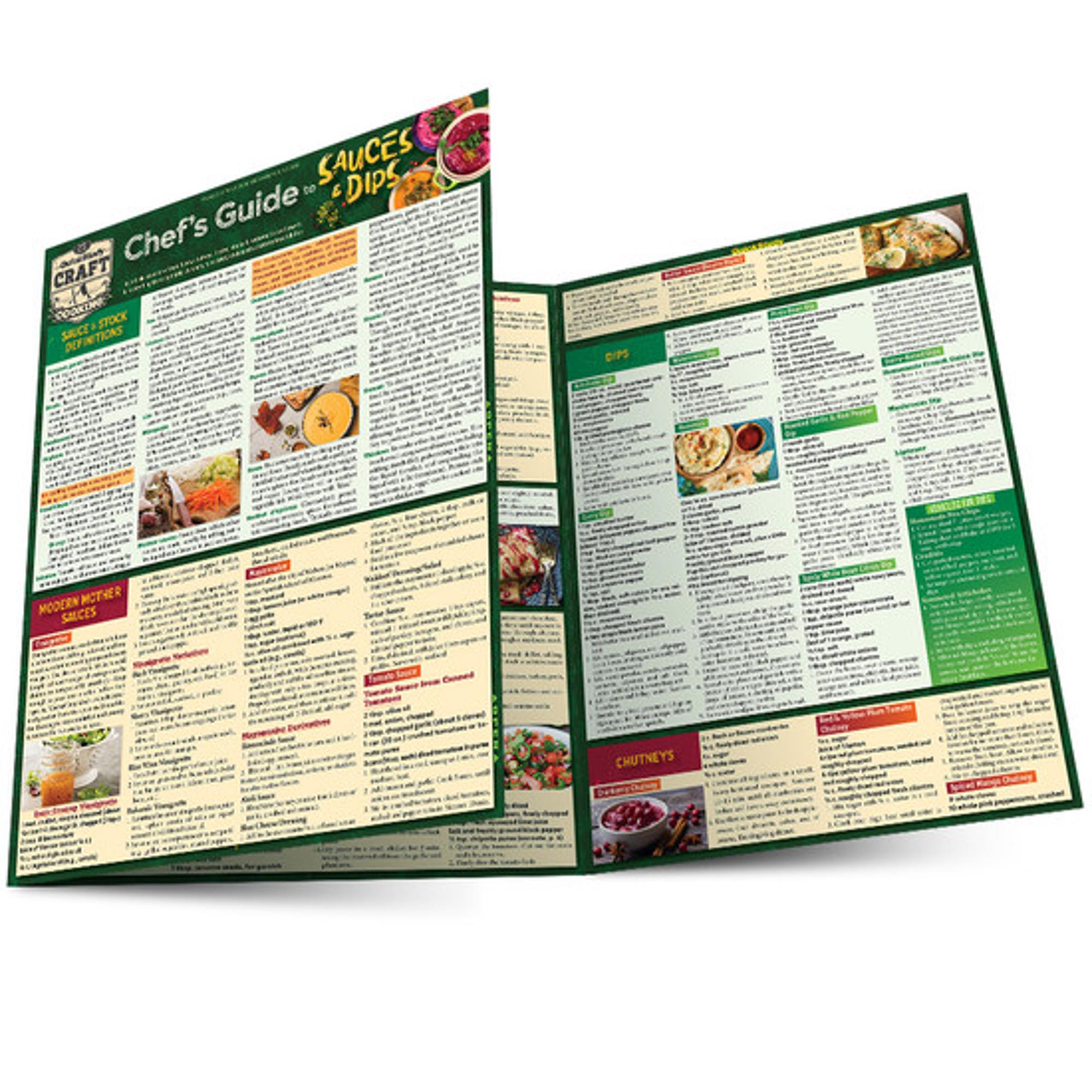 BARCHARTS / Chef's Guide to SAUCES AND DIPS