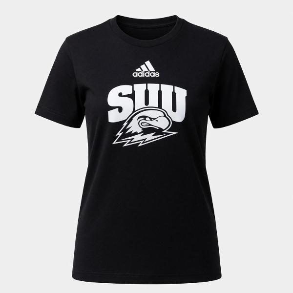 Adidas Women's SUU Black Tee; $21.00