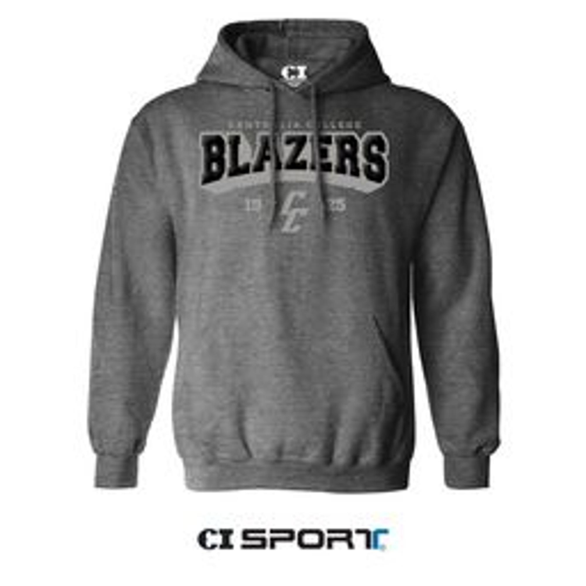 Product image 1 of 1 for CI Sport Centralia College Blazers Charcoal Heather Hood
