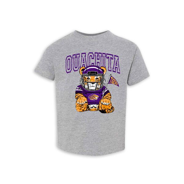 Ouachita Football Bear Elevated Short Sleeve Tee; $24.99