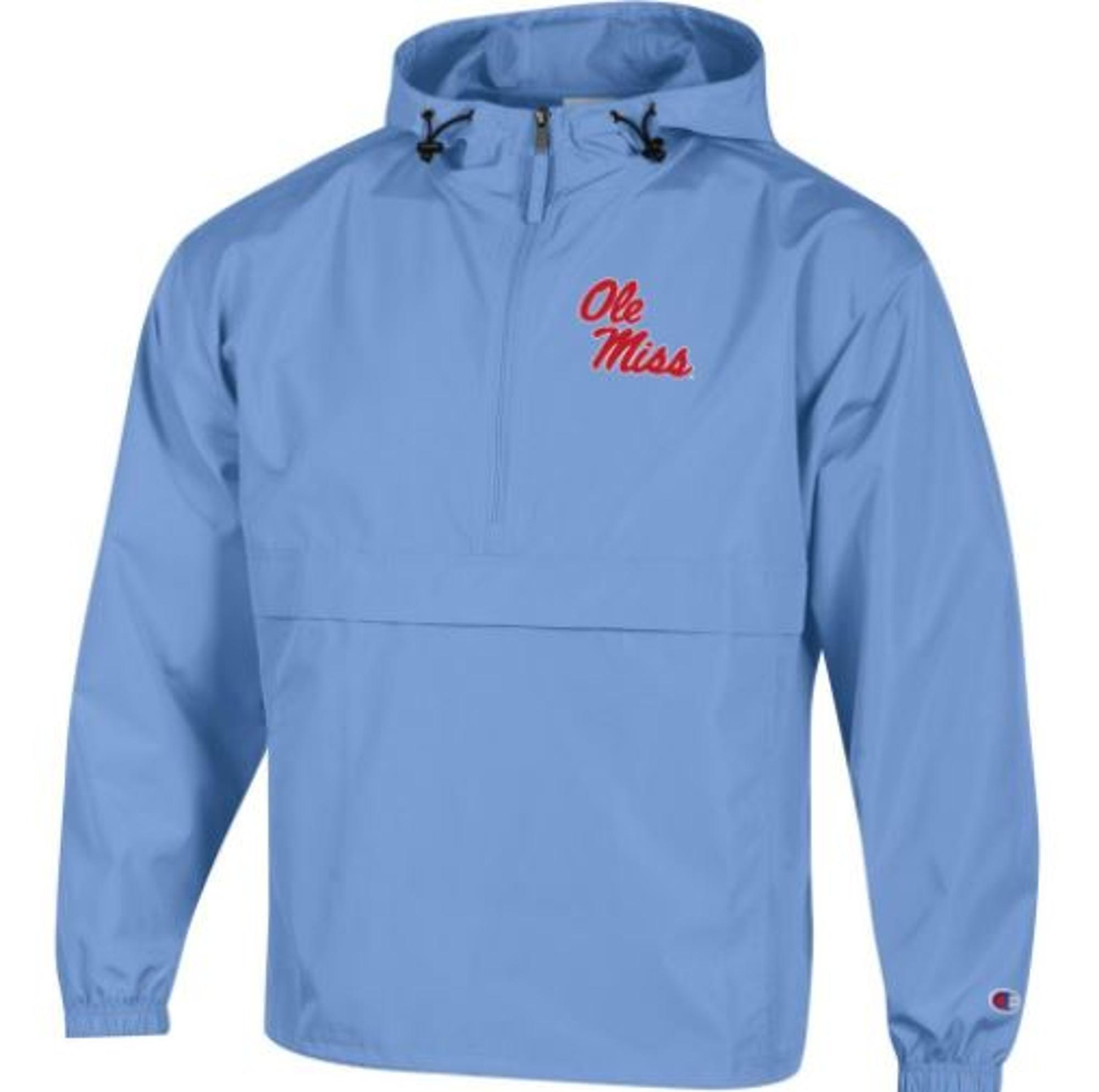 image of: Ole Miss Printed Script Packable Jacket