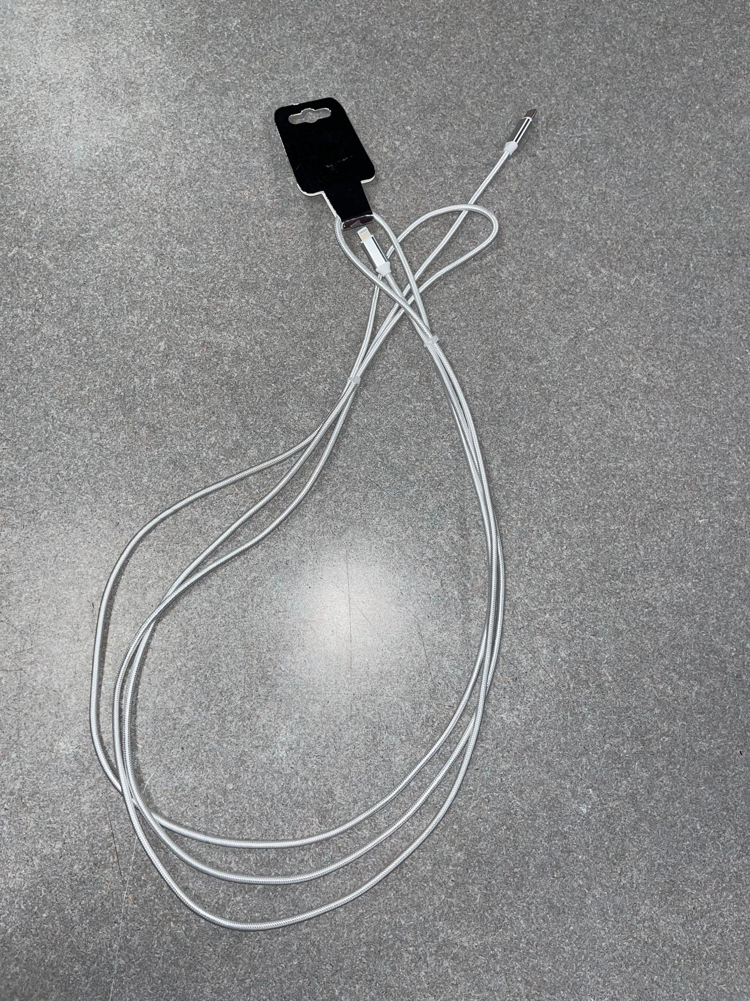 image of: 10 Foot Type C to iPhone Lightning Cable