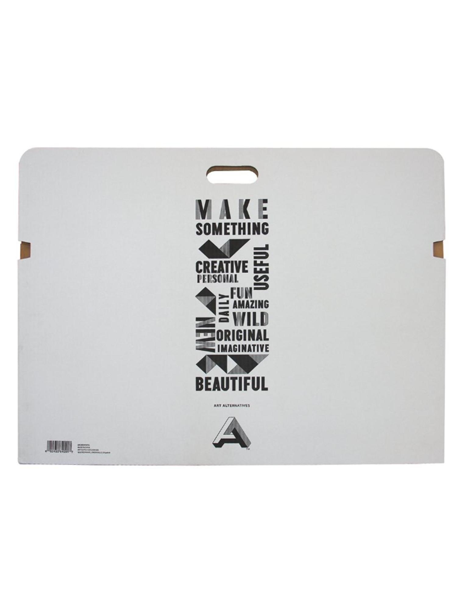 Product image 1 of 1 for Art Alternatives 33in x 36in Cardboard Portfolio, White