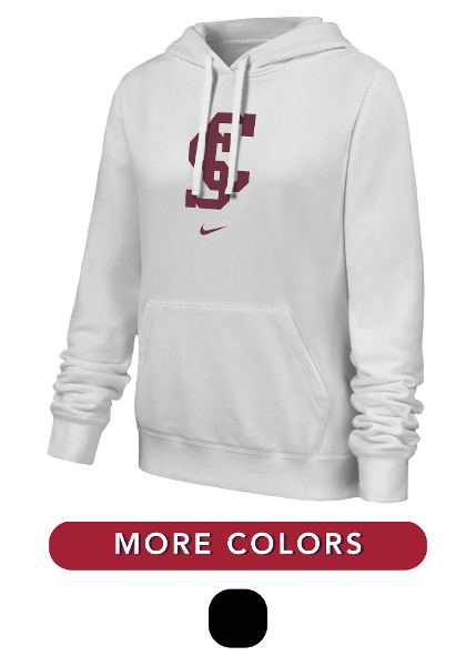 Santa Clara Broncos Nike Women's Club Fleece Hoodie; $85.00