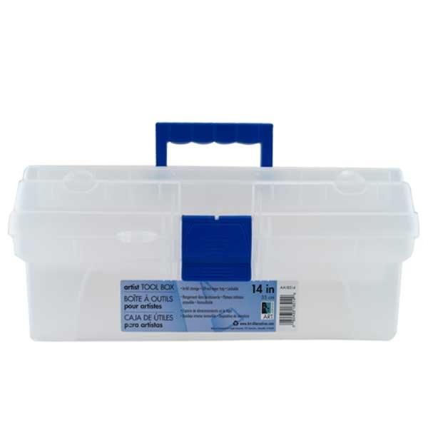 ARTIST TOOLBOX CLEAR 14"; $31.99