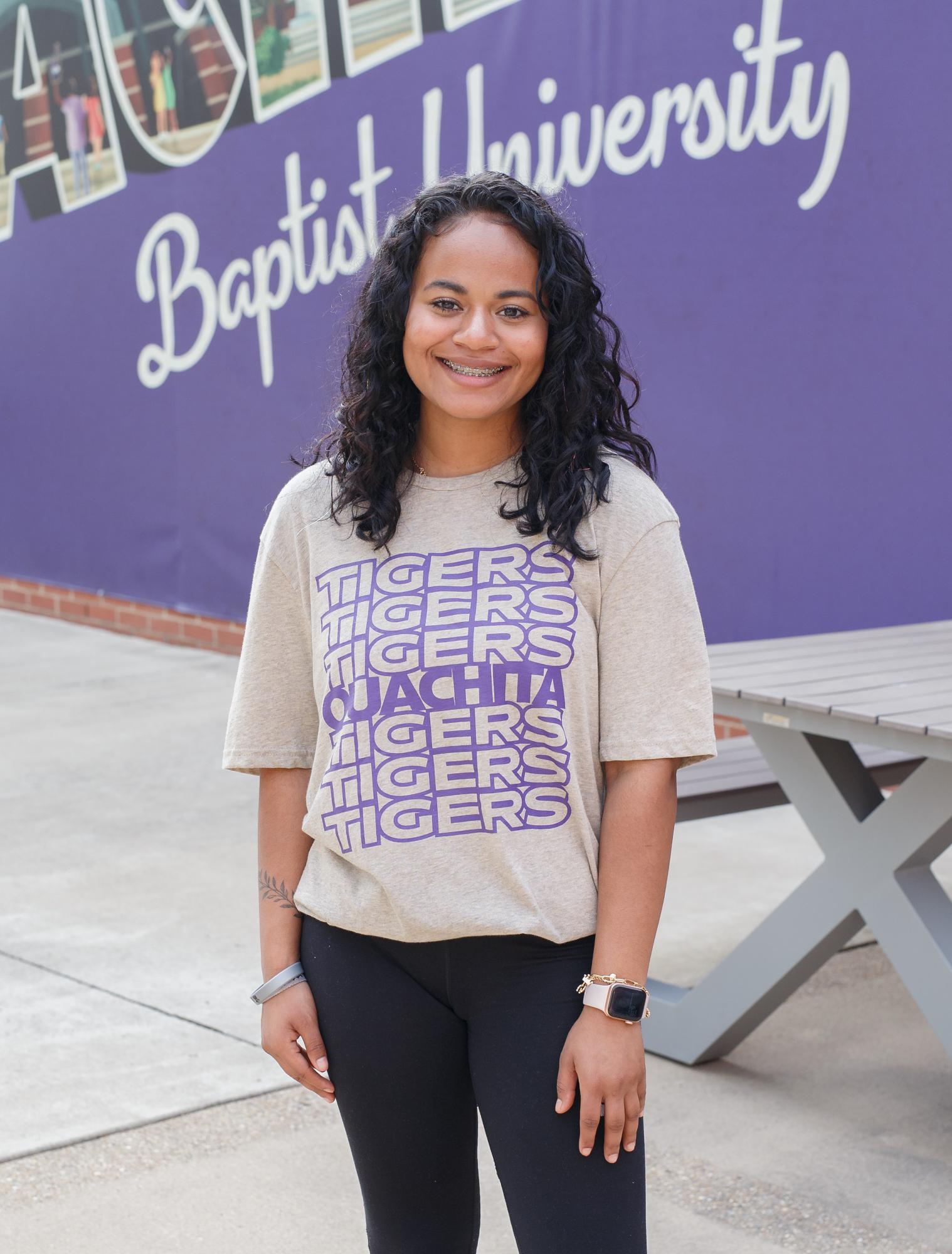 image of: Ouachita Tigers District Perfect Weight Short Sleeve Tee