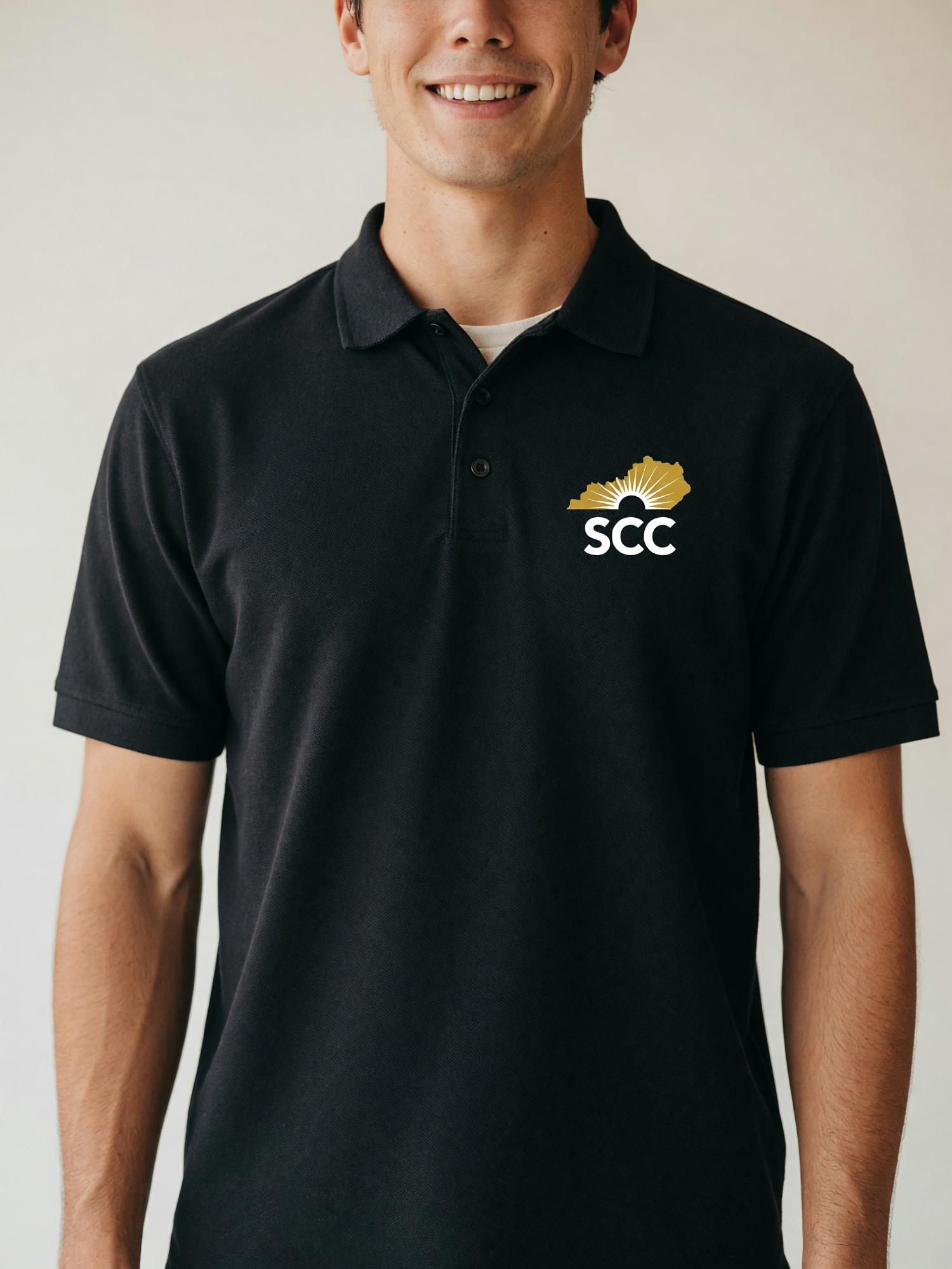 Product image 3 of 4 for KSCC SS POLO BLK LOGO