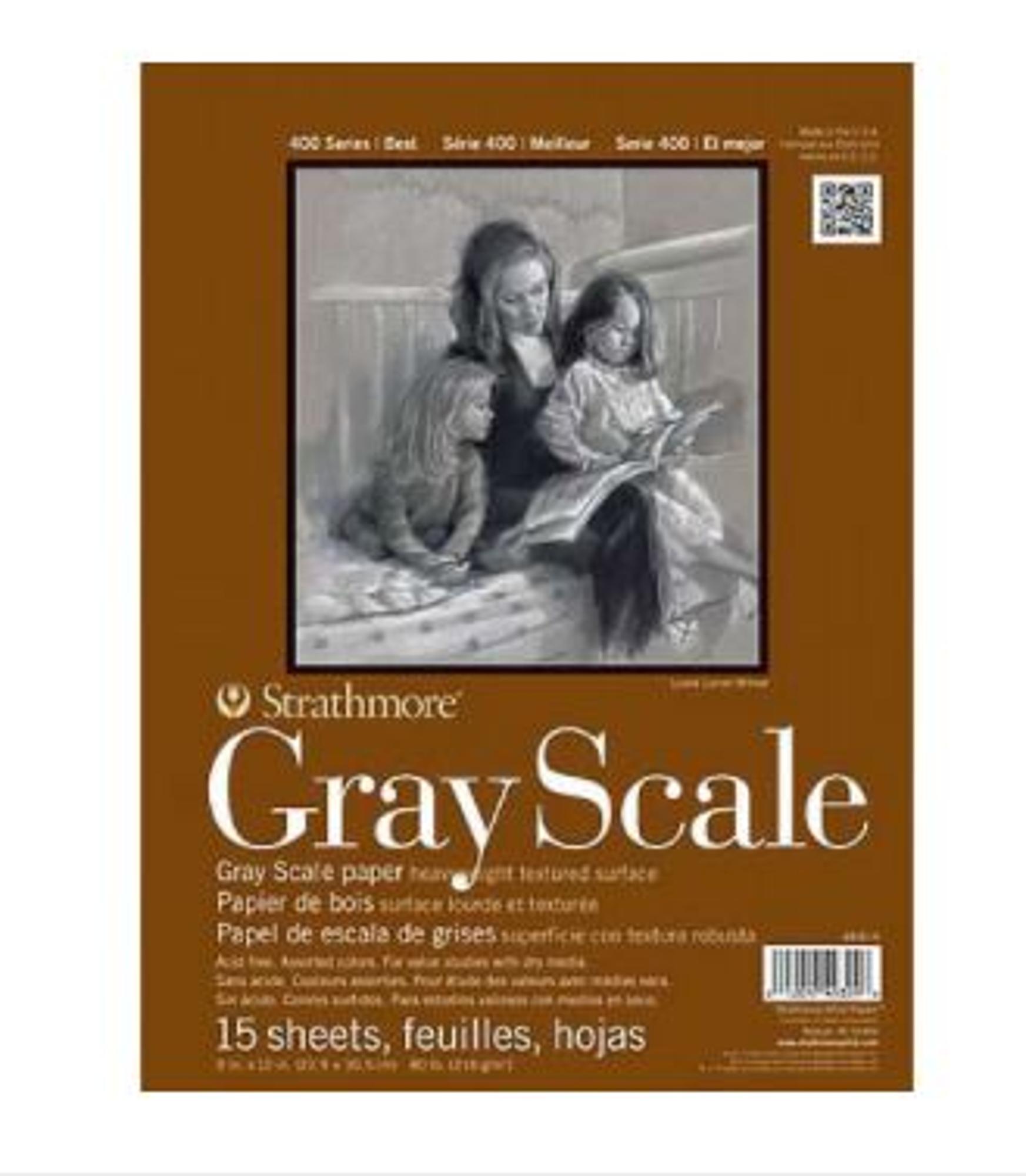 image of: Strathmore Gray Scale Pad 12x18